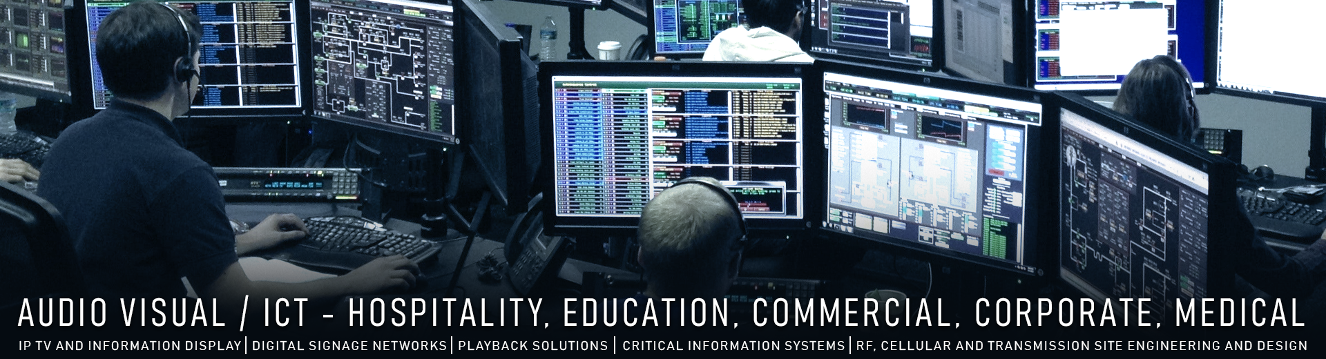 Audio Visual ICT Hopitality Education Commercial Corporate Medical