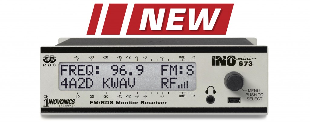 INOmini FM/RDS Monitor/Receiver 673
