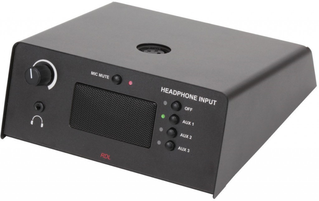 Networked Mic Input and Selectable Monitor Station