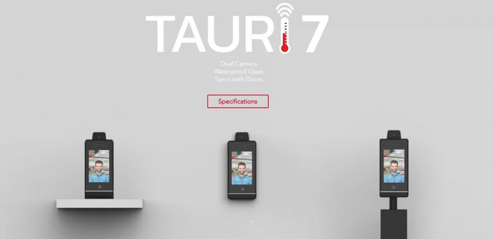 temperature check access control system