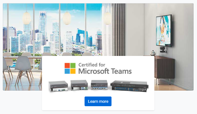 AVW Extron Microsoft Certified