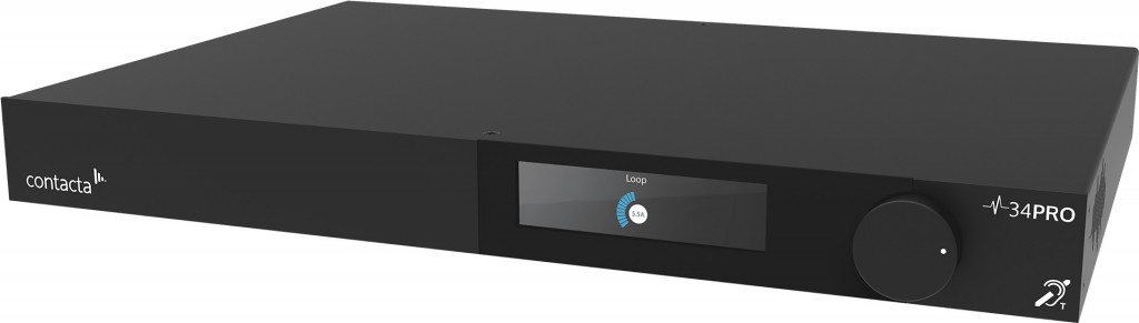 The V34 PRO hearing loop driver offers cutting edge technology to optimise performance and save energy