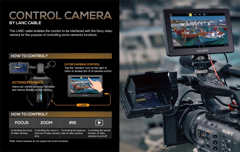 HT7S 7 Ultra High 2000 Nits Brightness Touch On-Camera Control Monitor4