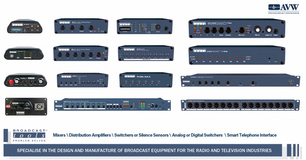 Broadcast Tools, Inc. specializes in the design and manufacture of innovative and affordable problem-solving tools for the broadcast industry.