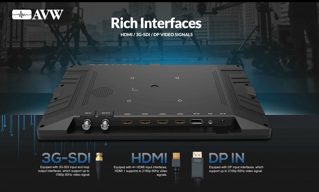 A13 13.3 inch 4K OLED Broadcast Monitor