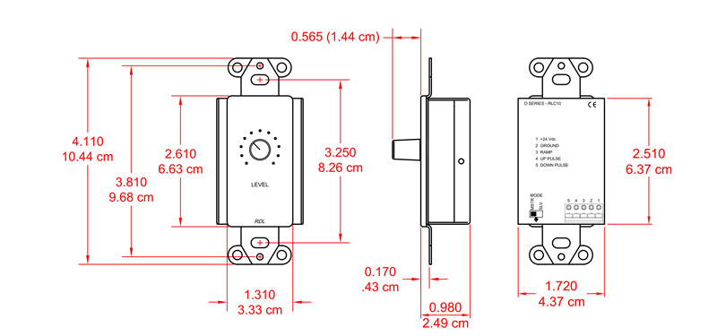 D-RLC10-dimensions