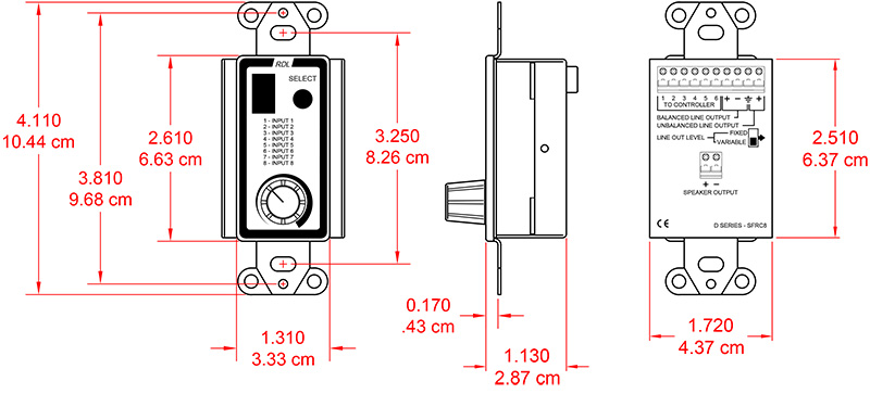 D-SFRC8-dimensions