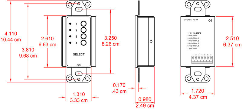 DB-RC4M-dimensions