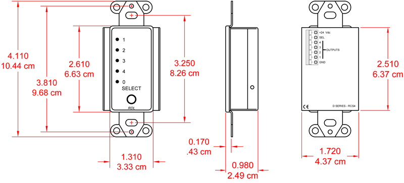 DB-RCS4-dimensions