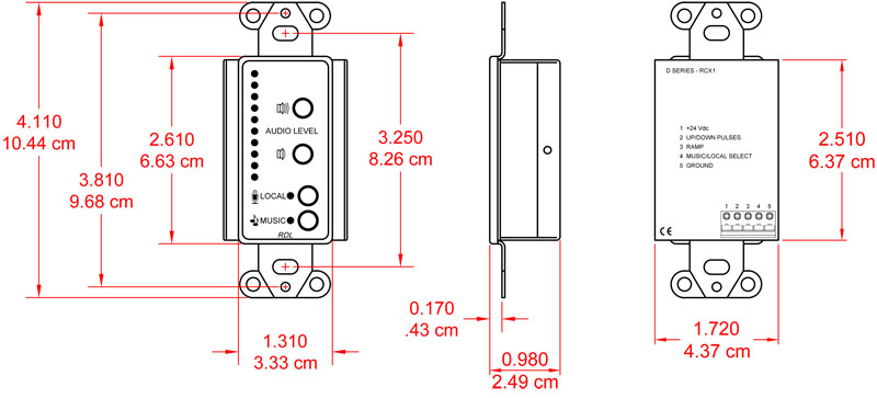 DB-RCX1-dimensions