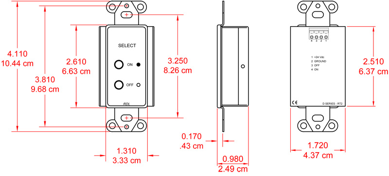 DB-RT2-dimensions