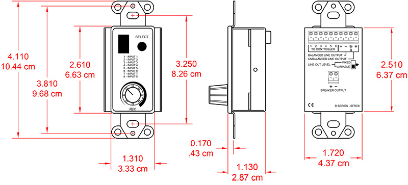 DB-SFRC8-dimensions