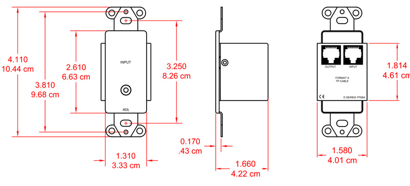 DB-TPS8A-dimensions