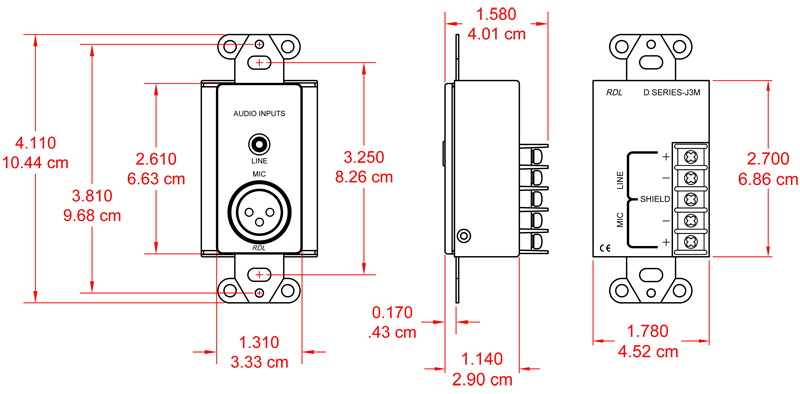 DS-J3M-dimensions
