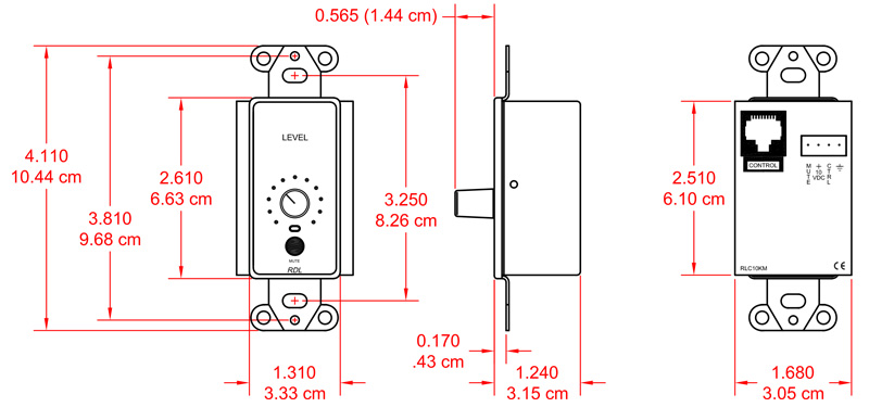 DS-RLC10KM-dimensions