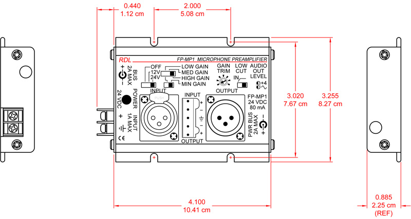 FP-MP1-dimensions