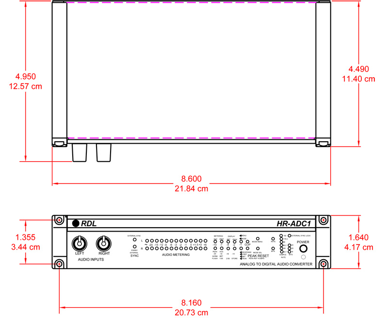 HR-ADC1-dimensions