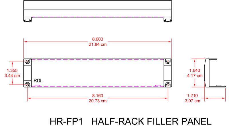 HR-FP1-dimensions