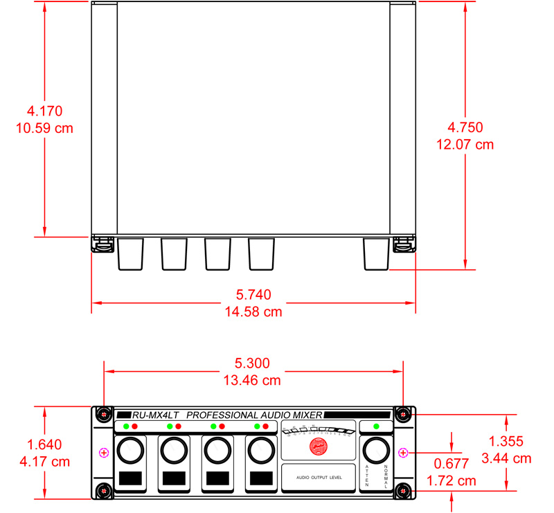 RU-MX4LT-dimensions