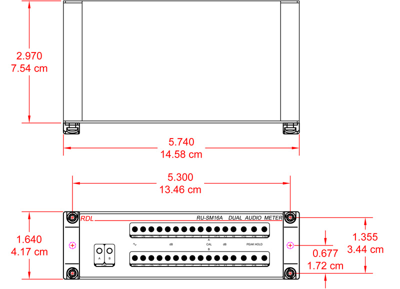 RU-SM16A-dimensions