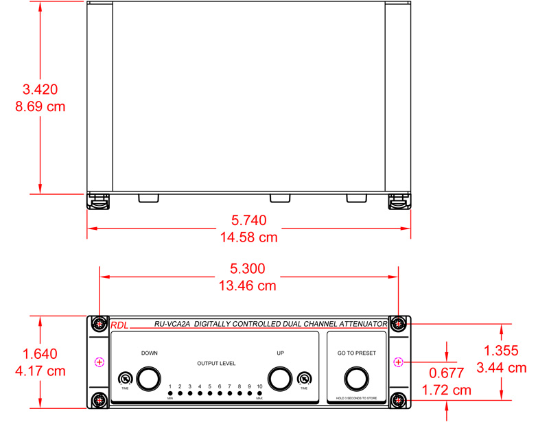 RU-VCA2A-dimensions