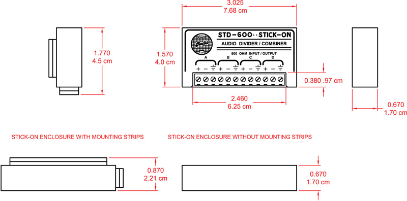 STD-600-dimensions