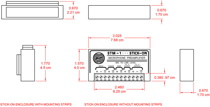 STM-1-dimensions