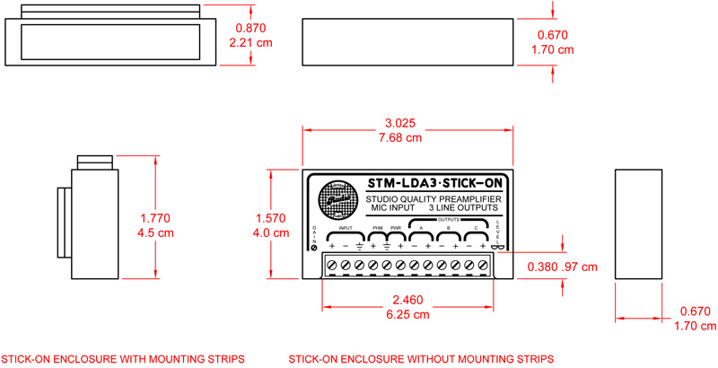 STM-LDA3-dimensions