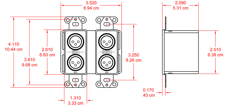 DDB-RN40-dimensions
