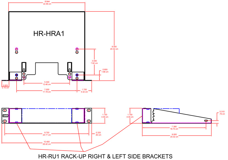 HR-RU1-dimensions