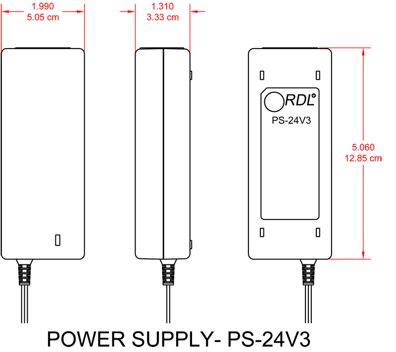 PS-24V3-dimensions