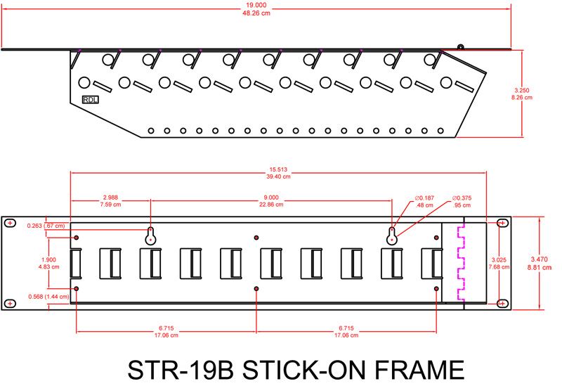 STR-19B-dimensions