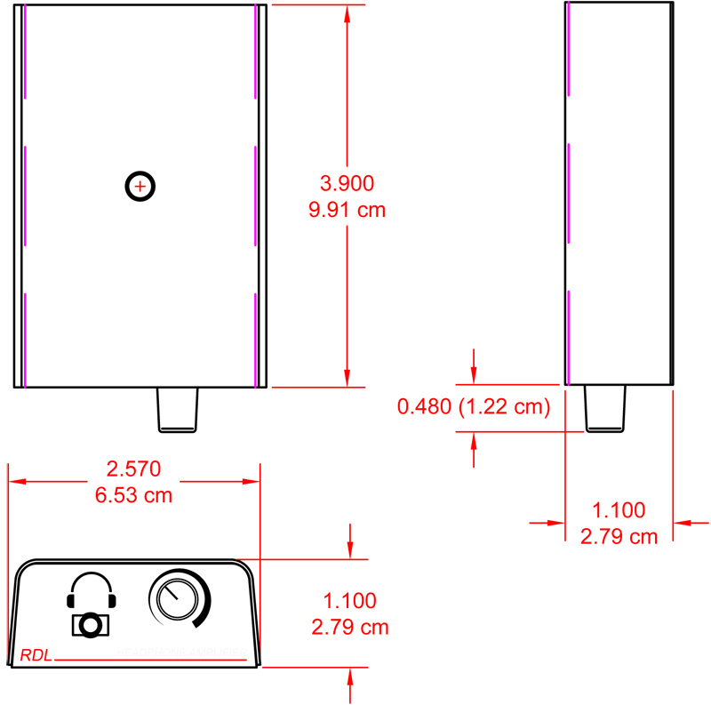 TP-HA1A-dimensions
