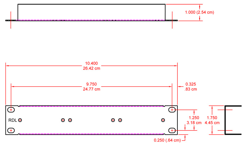 TX-HRA3-dimensions