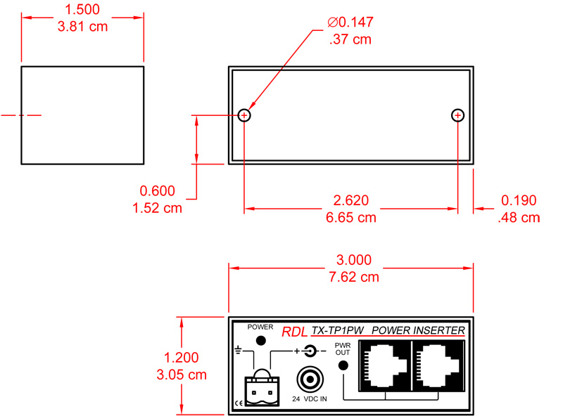 TX-TP1PW-dimensions