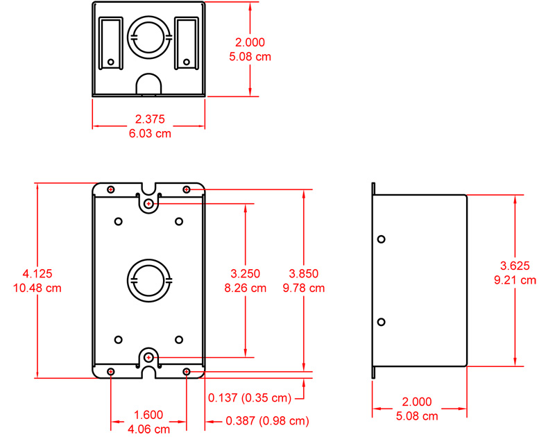 WB-1U-dimensions